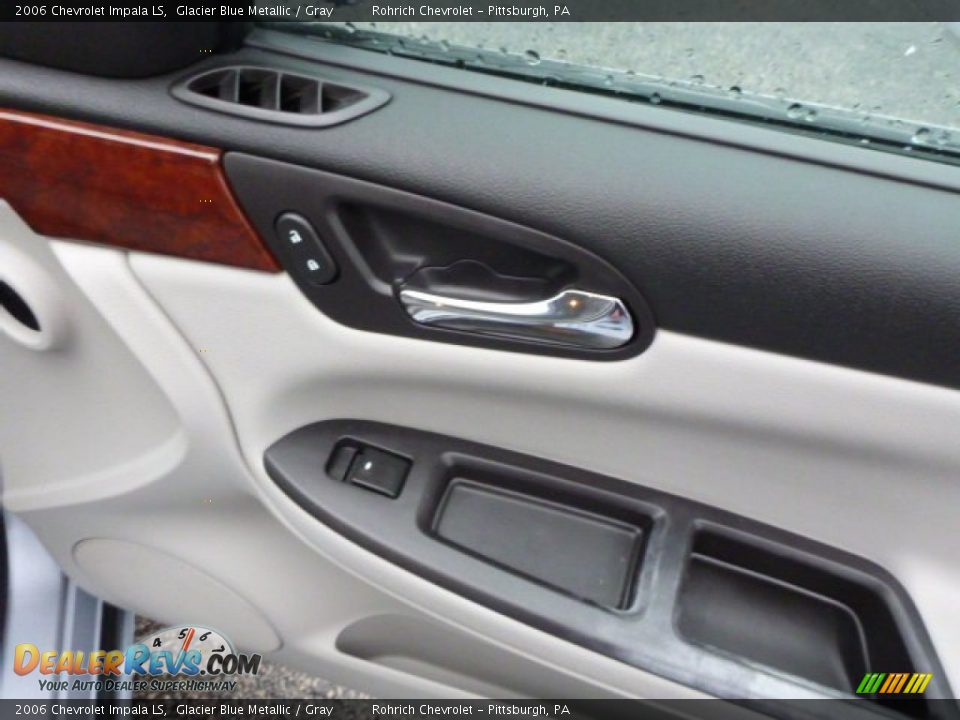 2006 Chevrolet Impala LS Glacier Blue Metallic / Gray Photo #14