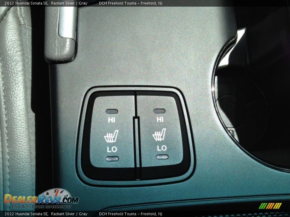 2012 Hyundai Sonata SE Radiant Silver / Gray Photo #20