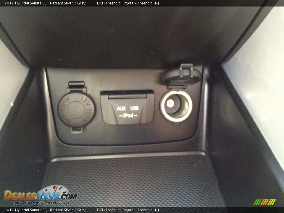 2012 Hyundai Sonata SE Radiant Silver / Gray Photo #23