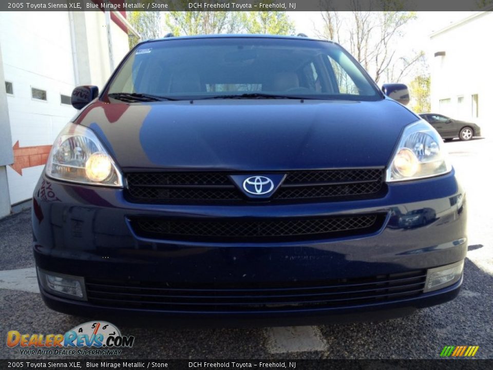 2005 Toyota Sienna XLE Blue Mirage Metallic / Stone Photo #2