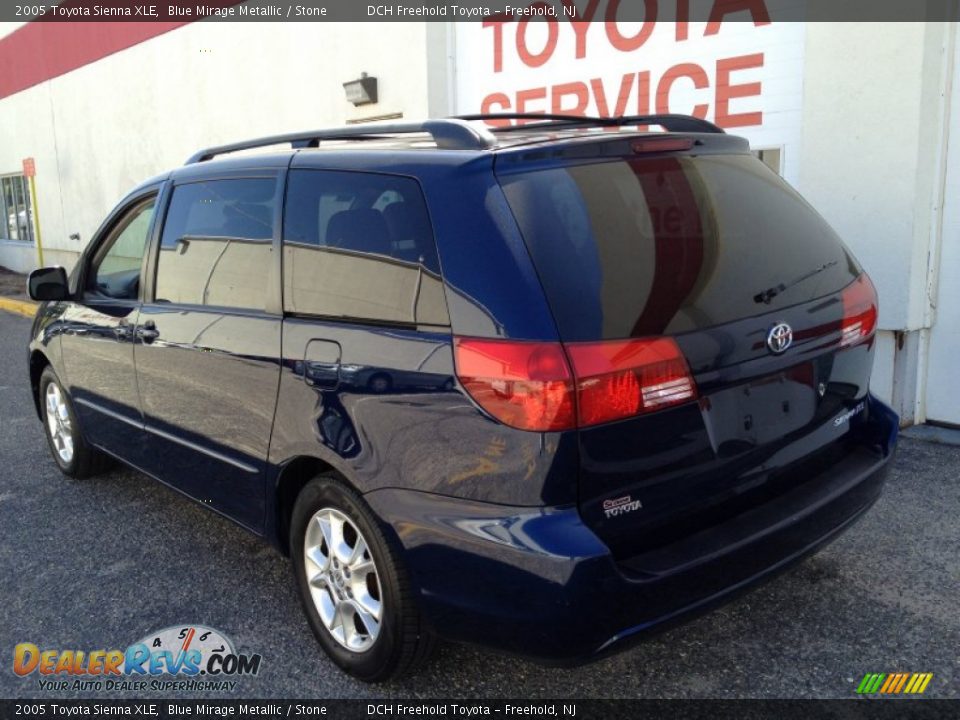 2005 Toyota Sienna XLE Blue Mirage Metallic / Stone Photo #4