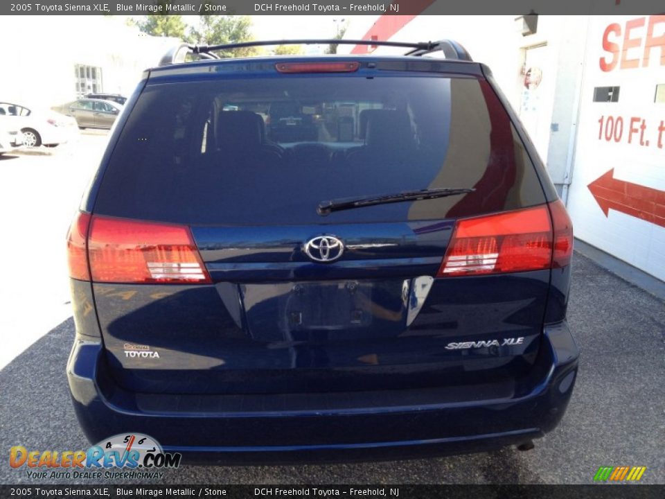 2005 Toyota Sienna XLE Blue Mirage Metallic / Stone Photo #5