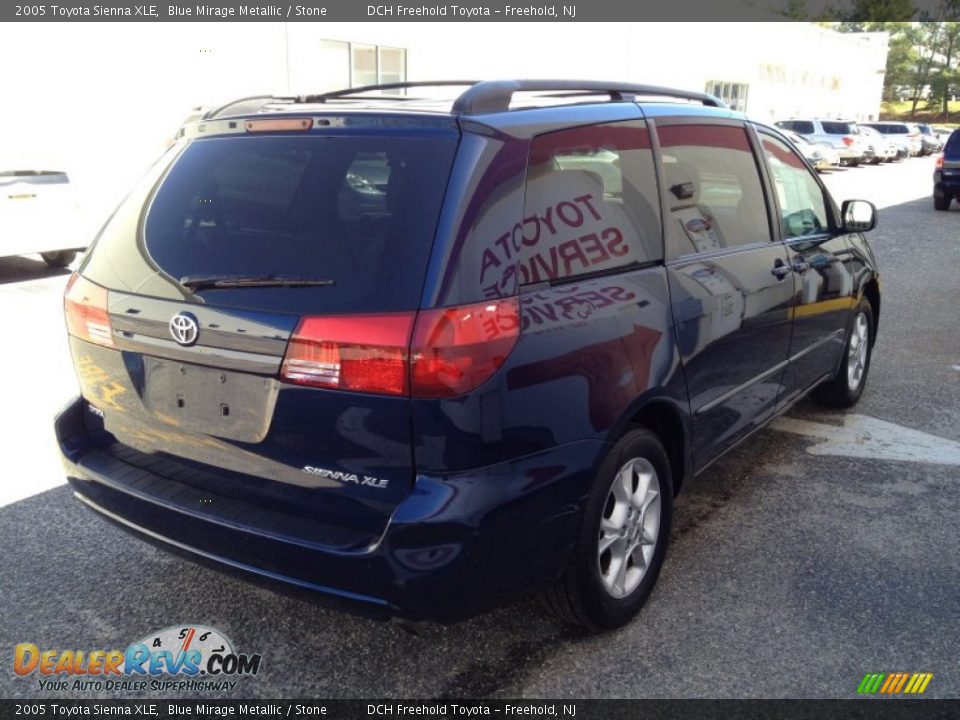 2005 Toyota Sienna XLE Blue Mirage Metallic / Stone Photo #6