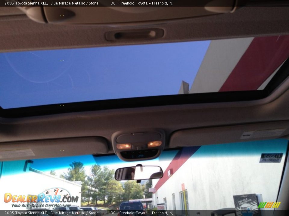 2005 Toyota Sienna XLE Blue Mirage Metallic / Stone Photo #11