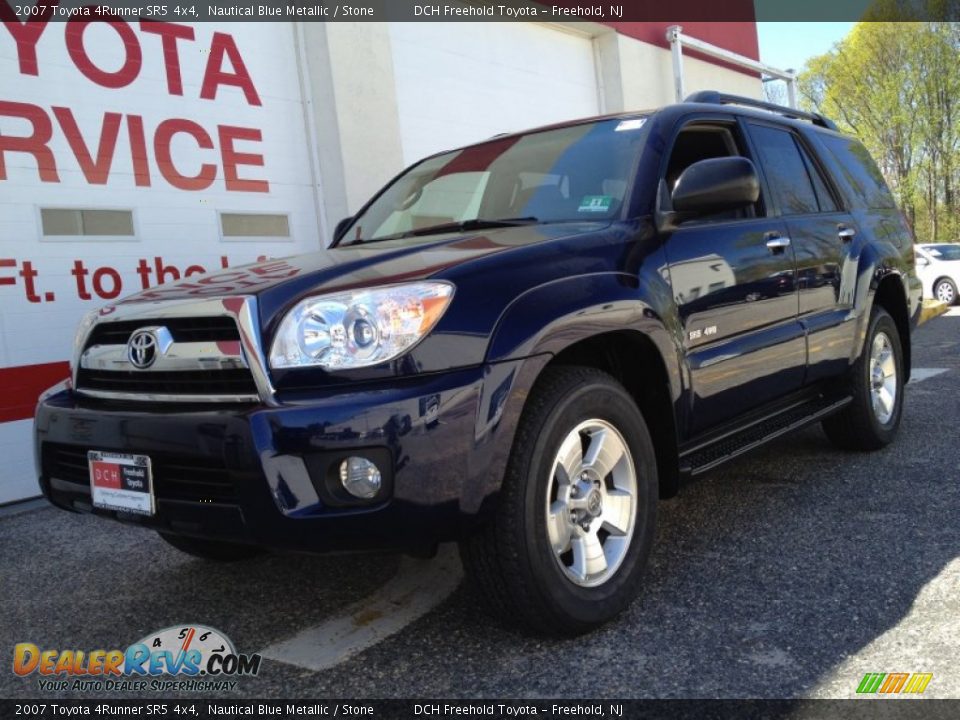 2007 Toyota 4Runner SR5 4x4 Nautical Blue Metallic / Stone Photo #1