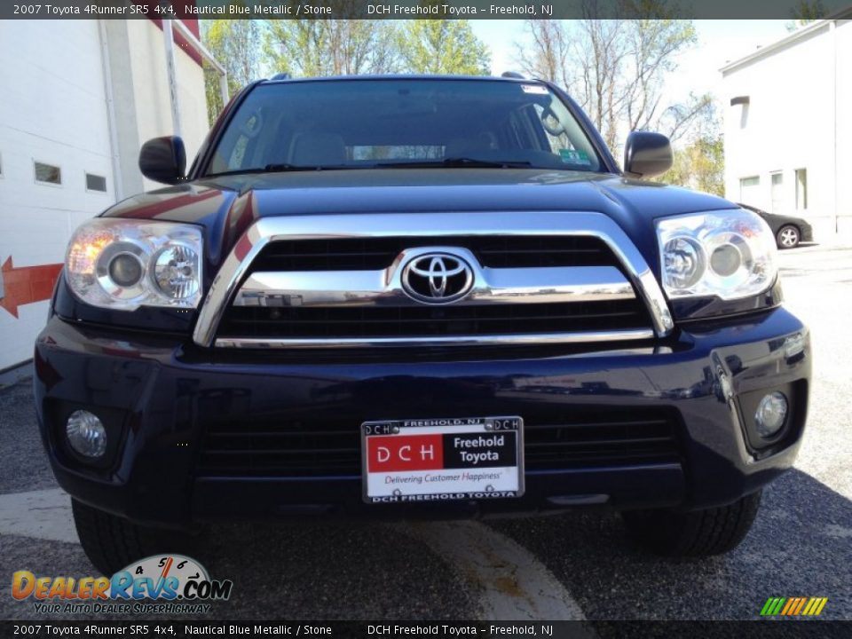 2007 Toyota 4Runner SR5 4x4 Nautical Blue Metallic / Stone Photo #2