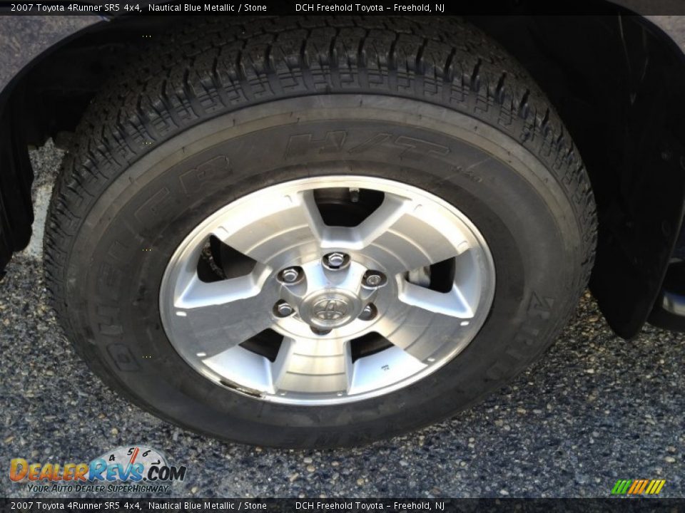 2007 Toyota 4Runner SR5 4x4 Nautical Blue Metallic / Stone Photo #8