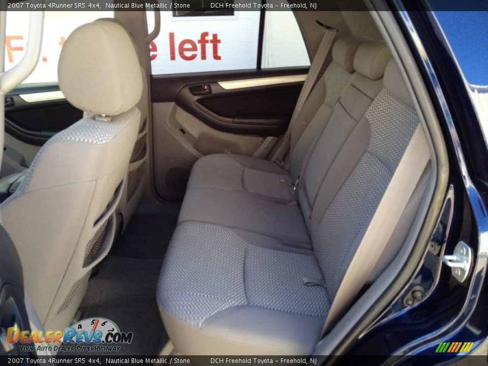 2007 Toyota 4Runner SR5 4x4 Nautical Blue Metallic / Stone Photo #10