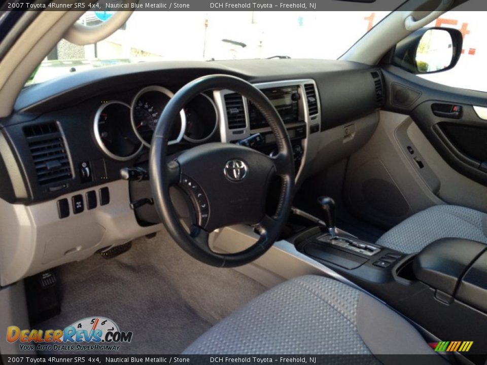 2007 Toyota 4Runner SR5 4x4 Nautical Blue Metallic / Stone Photo #13