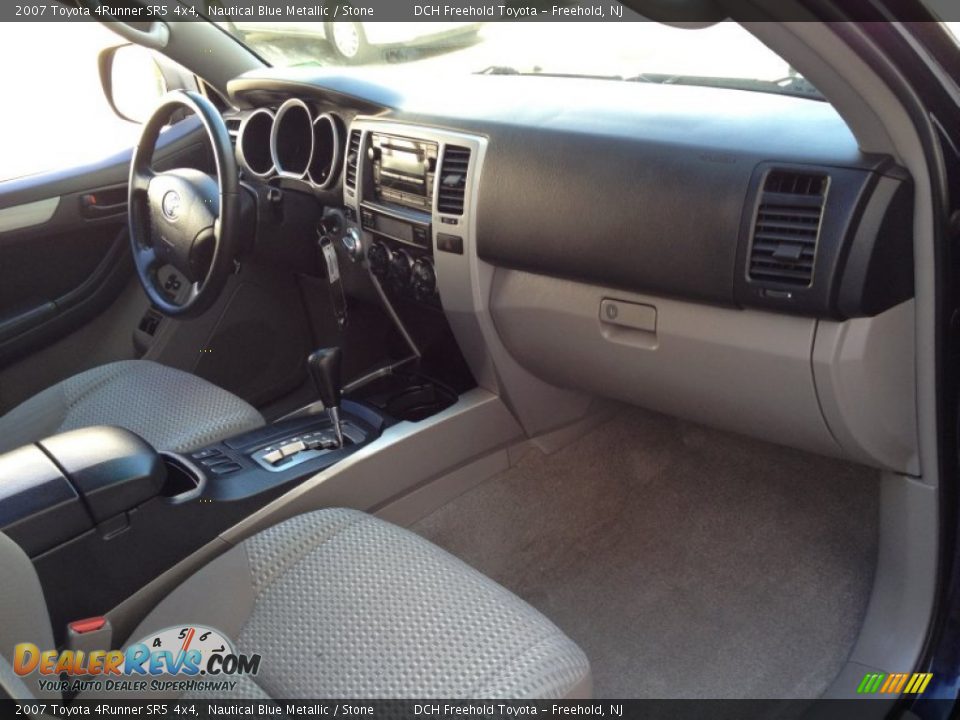 2007 Toyota 4Runner SR5 4x4 Nautical Blue Metallic / Stone Photo #25