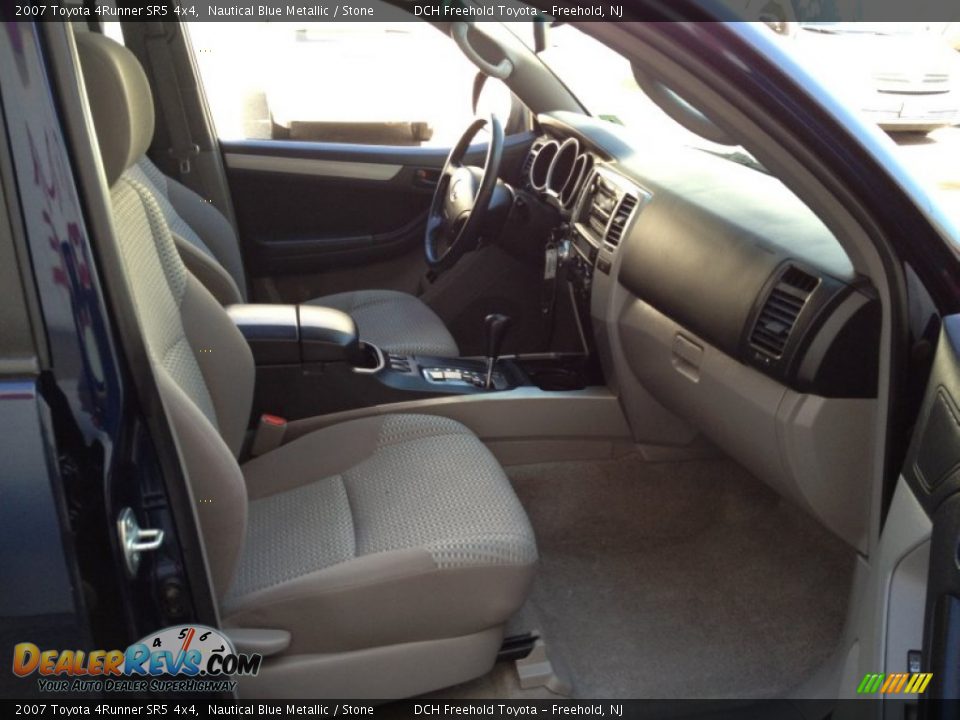 2007 Toyota 4Runner SR5 4x4 Nautical Blue Metallic / Stone Photo #26