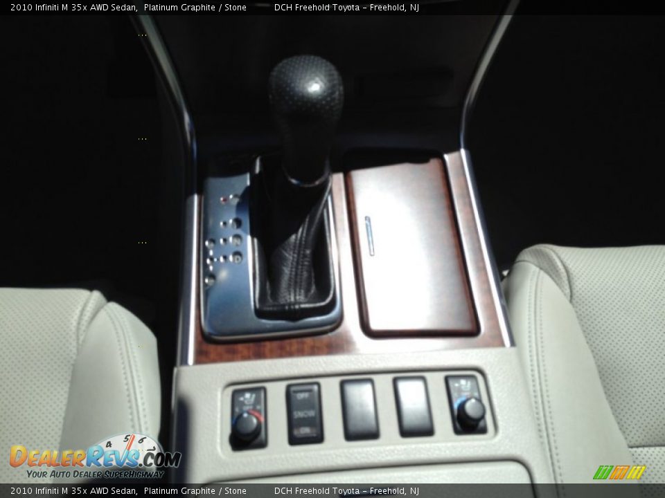 2010 Infiniti M 35x AWD Sedan Platinum Graphite / Stone Photo #19