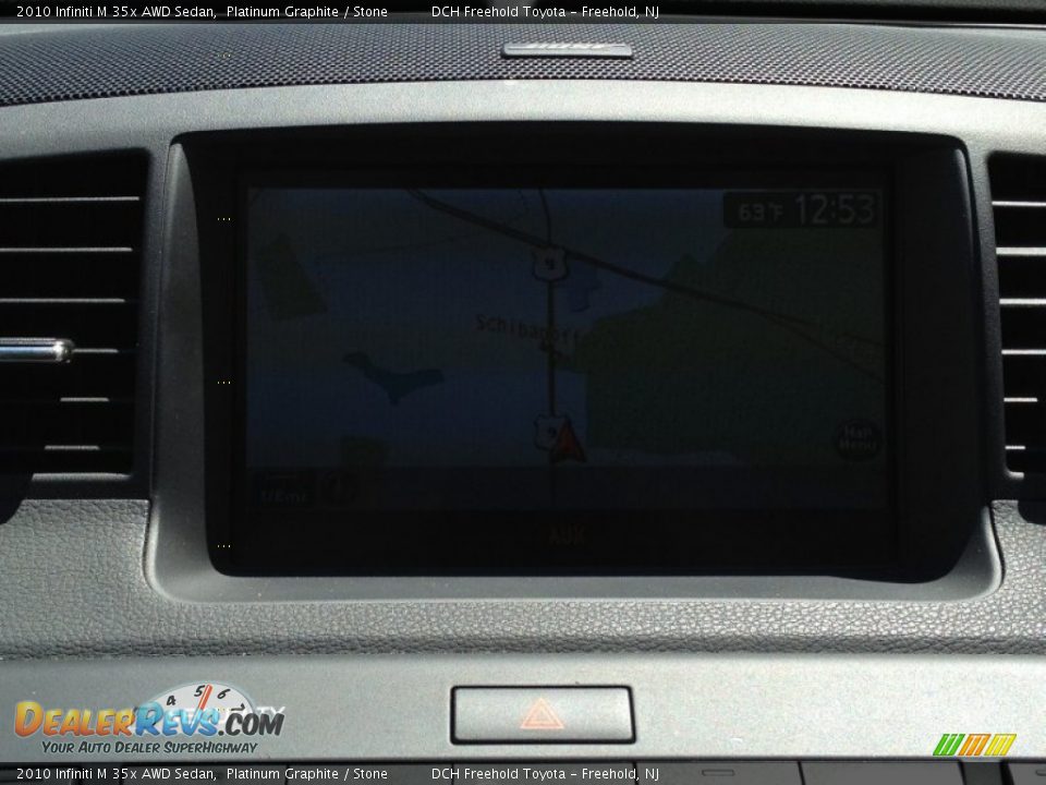 2010 Infiniti M 35x AWD Sedan Platinum Graphite / Stone Photo #21
