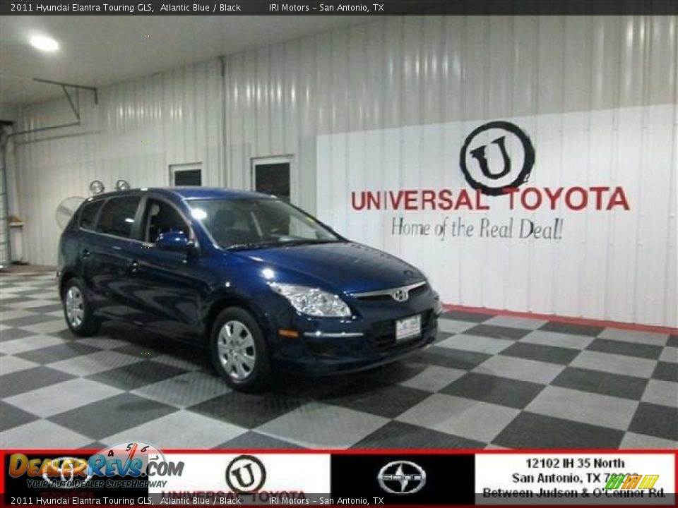 2011 Hyundai Elantra Touring GLS Atlantic Blue / Black Photo #1