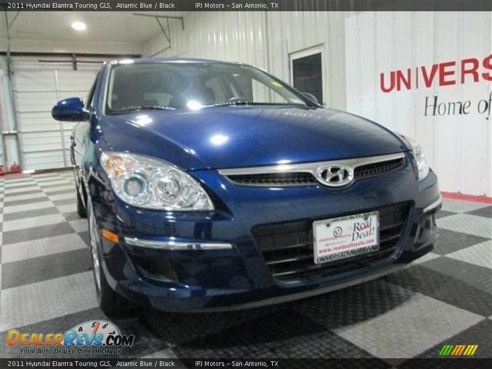 2011 Hyundai Elantra Touring GLS Atlantic Blue / Black Photo #2