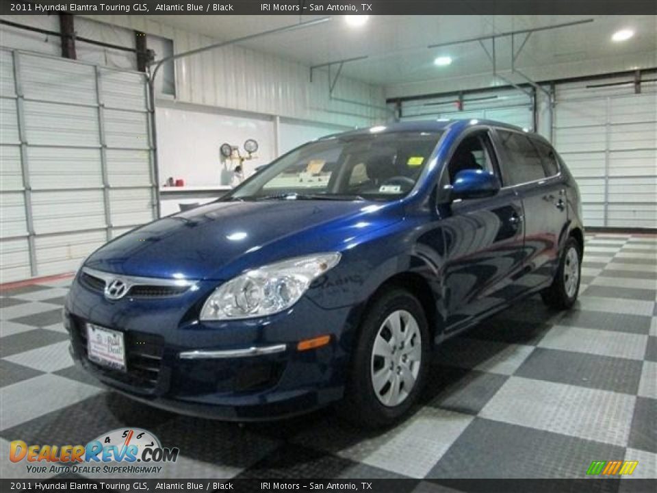 2011 Hyundai Elantra Touring GLS Atlantic Blue / Black Photo #3