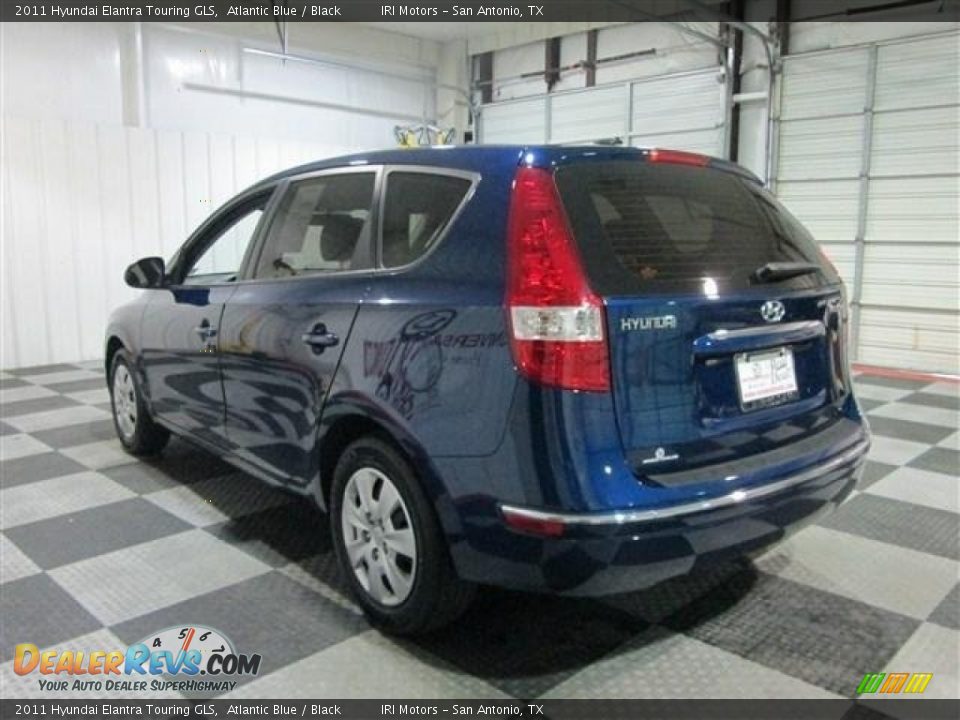 2011 Hyundai Elantra Touring GLS Atlantic Blue / Black Photo #5