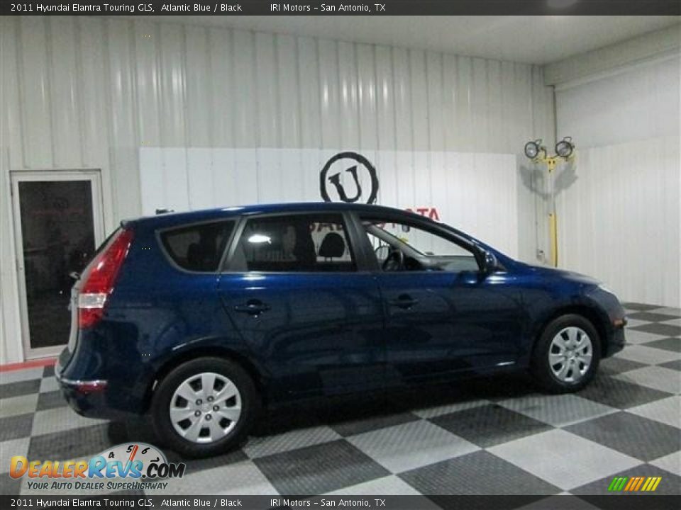 2011 Hyundai Elantra Touring GLS Atlantic Blue / Black Photo #7