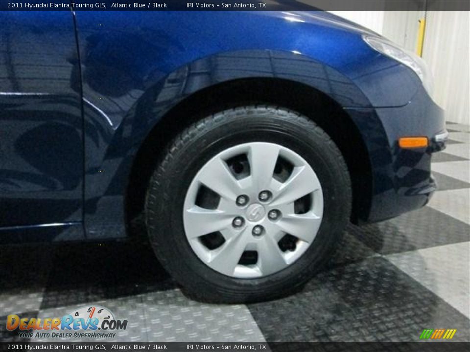 2011 Hyundai Elantra Touring GLS Atlantic Blue / Black Photo #8
