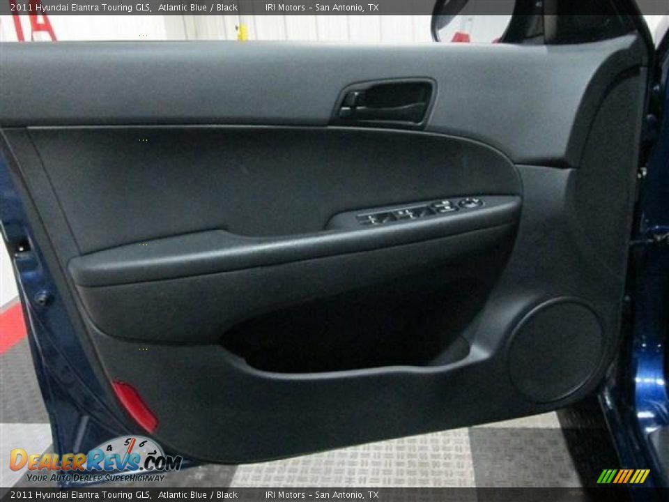 2011 Hyundai Elantra Touring GLS Atlantic Blue / Black Photo #9
