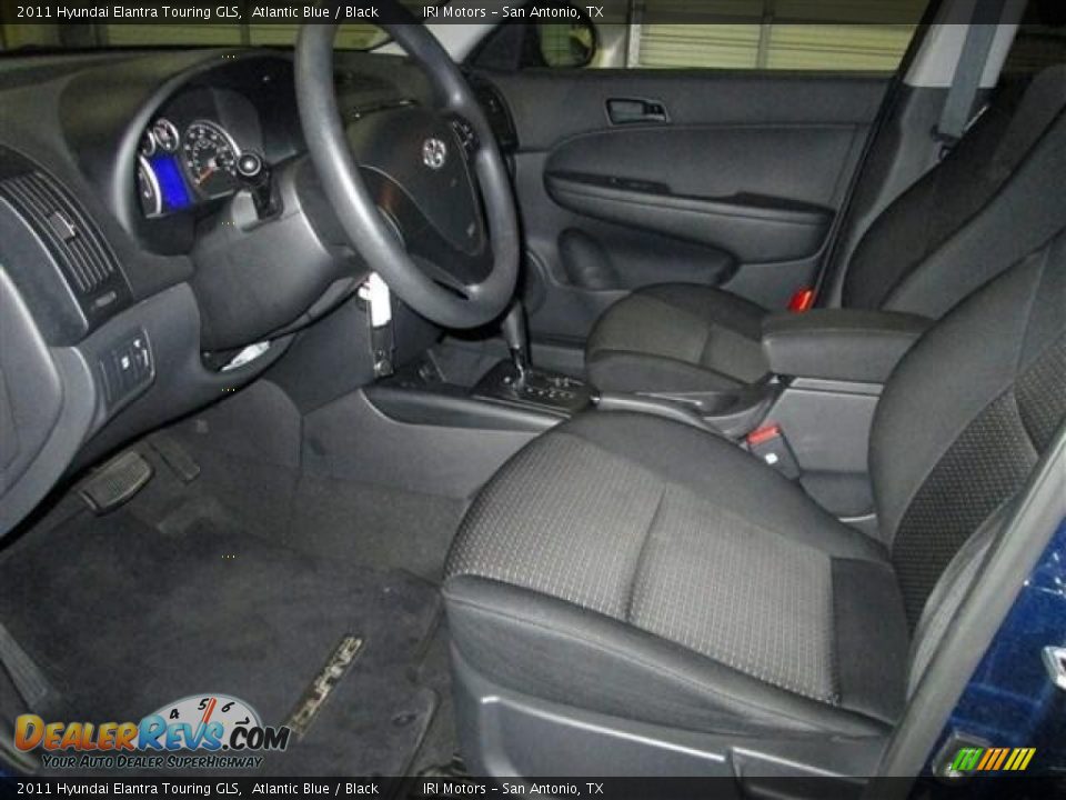 2011 Hyundai Elantra Touring GLS Atlantic Blue / Black Photo #10