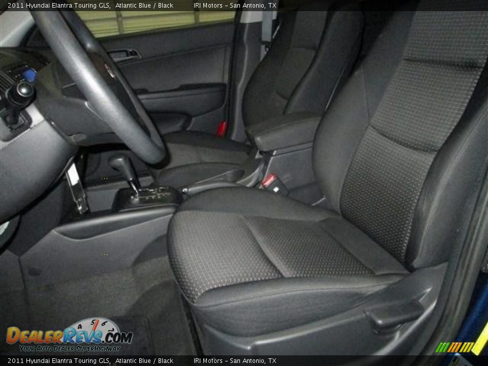 2011 Hyundai Elantra Touring GLS Atlantic Blue / Black Photo #11