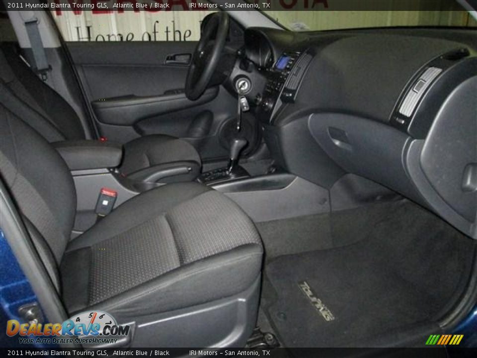 2011 Hyundai Elantra Touring GLS Atlantic Blue / Black Photo #17