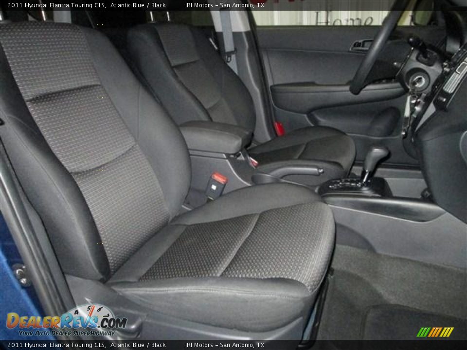 2011 Hyundai Elantra Touring GLS Atlantic Blue / Black Photo #18