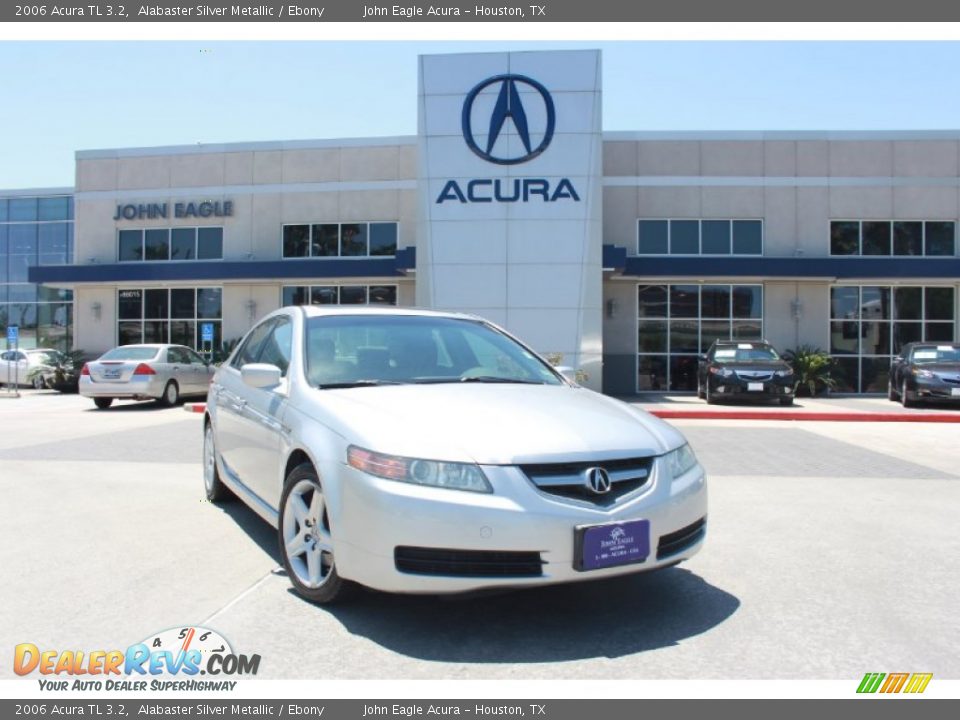 2006 Acura TL 3.2 Alabaster Silver Metallic / Ebony Photo #1