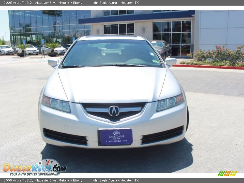 2006 Acura TL 3.2 Alabaster Silver Metallic / Ebony Photo #3