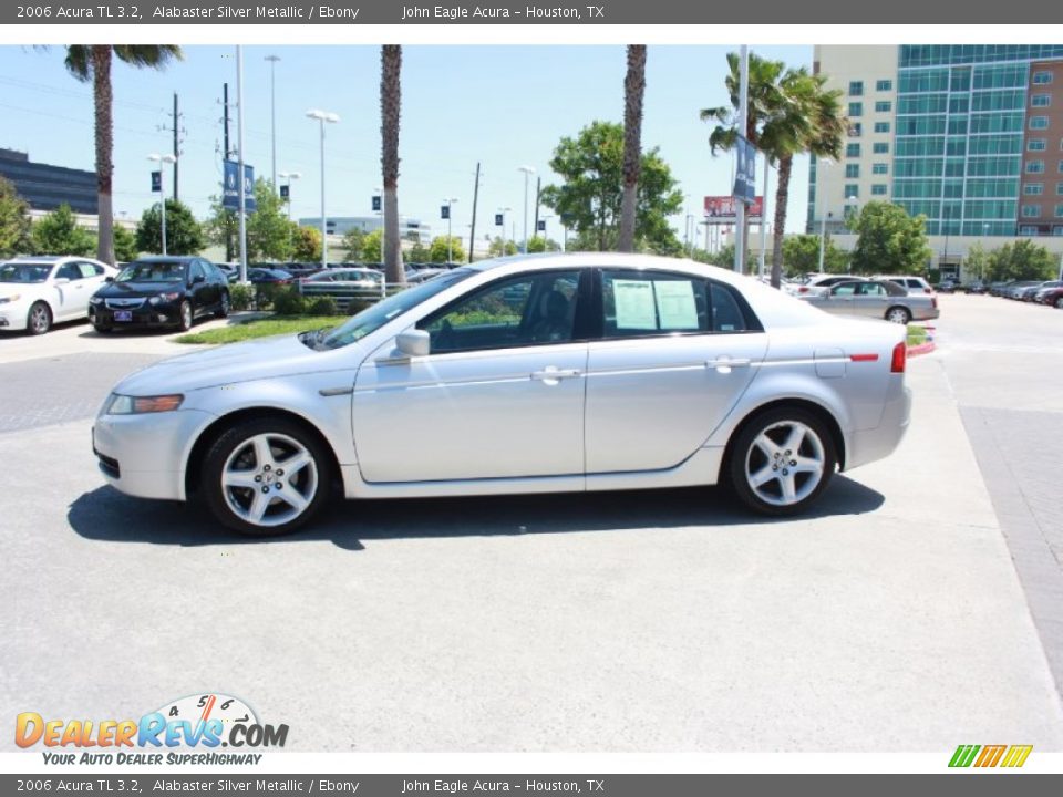 2006 Acura TL 3.2 Alabaster Silver Metallic / Ebony Photo #5