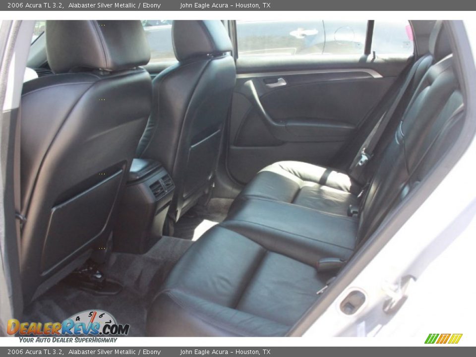 2006 Acura TL 3.2 Alabaster Silver Metallic / Ebony Photo #12