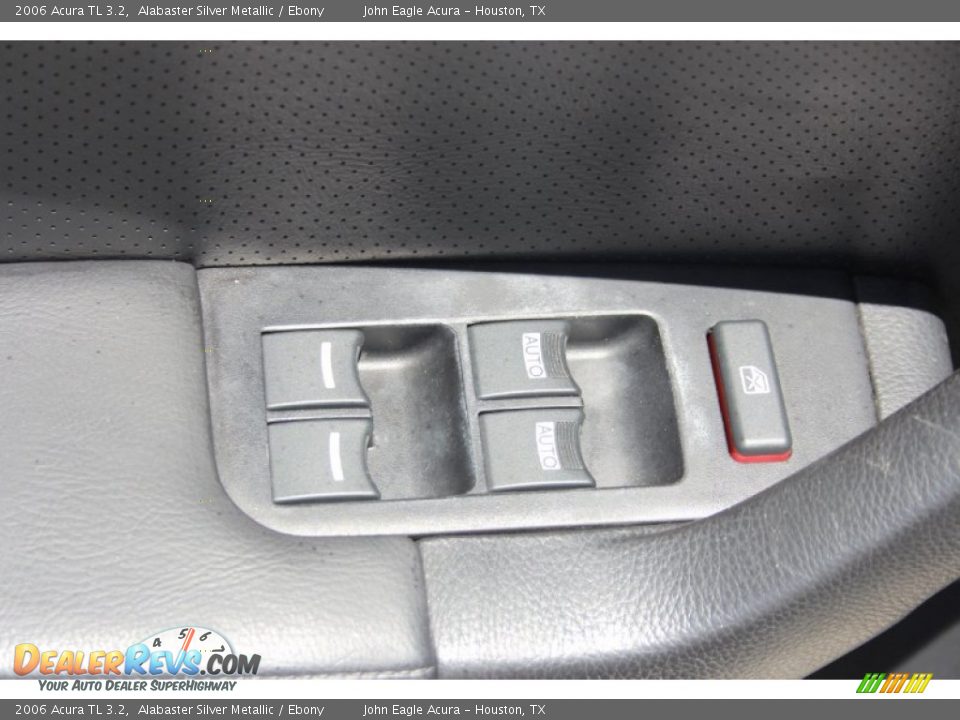 2006 Acura TL 3.2 Alabaster Silver Metallic / Ebony Photo #17