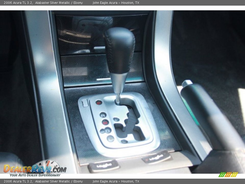 2006 Acura TL 3.2 Alabaster Silver Metallic / Ebony Photo #24