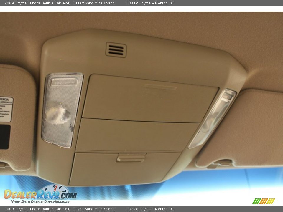 2009 Toyota Tundra Double Cab 4x4 Desert Sand Mica / Sand Photo #17