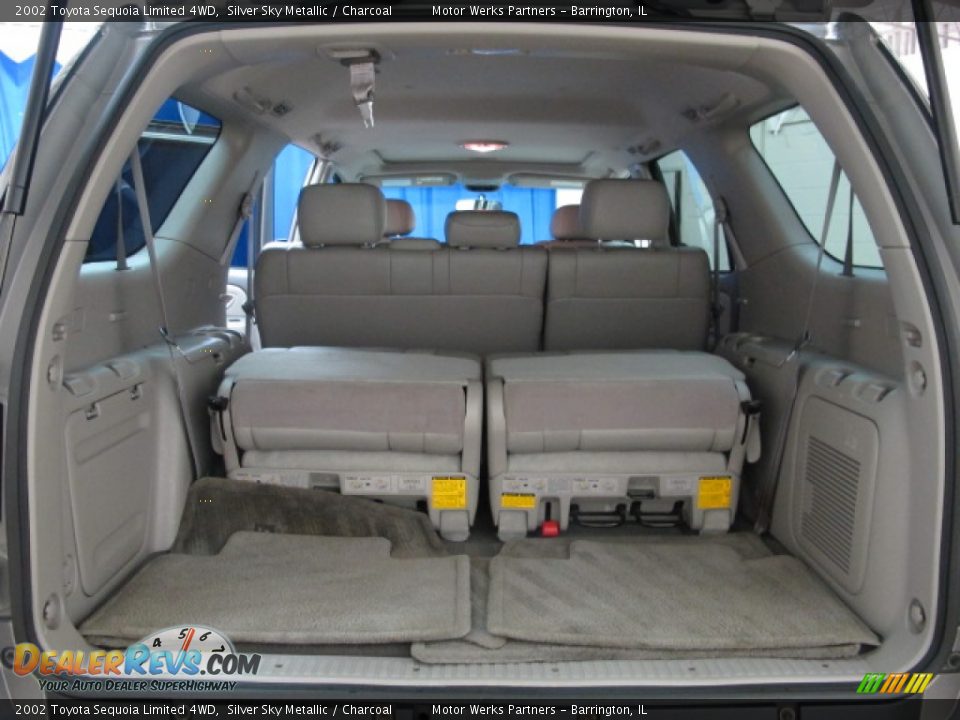 2002 Toyota Sequoia Limited 4WD Silver Sky Metallic / Charcoal Photo #9