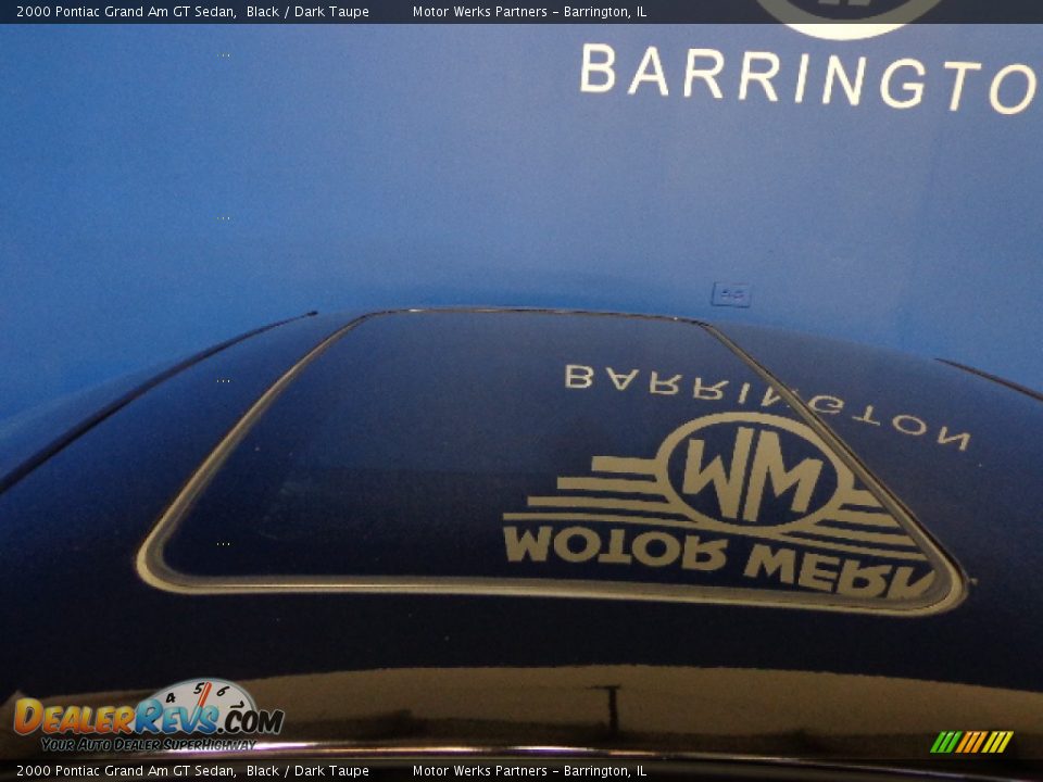 2000 Pontiac Grand Am GT Sedan Black / Dark Taupe Photo #10