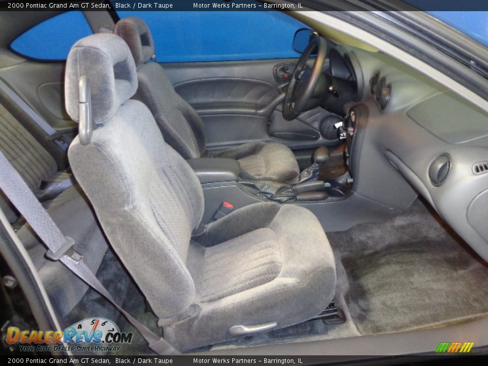 Dark Taupe Interior - 2000 Pontiac Grand Am GT Sedan Photo #20