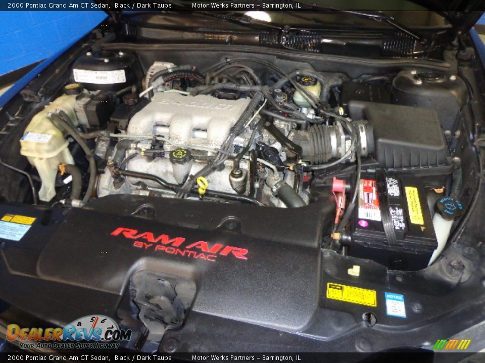 2000 Pontiac Grand Am GT Sedan 3.4 Liter OHV 12-Valve V6 Engine Photo #21