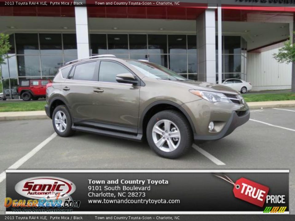 2013 Toyota RAV4 XLE Pyrite Mica / Black Photo #1