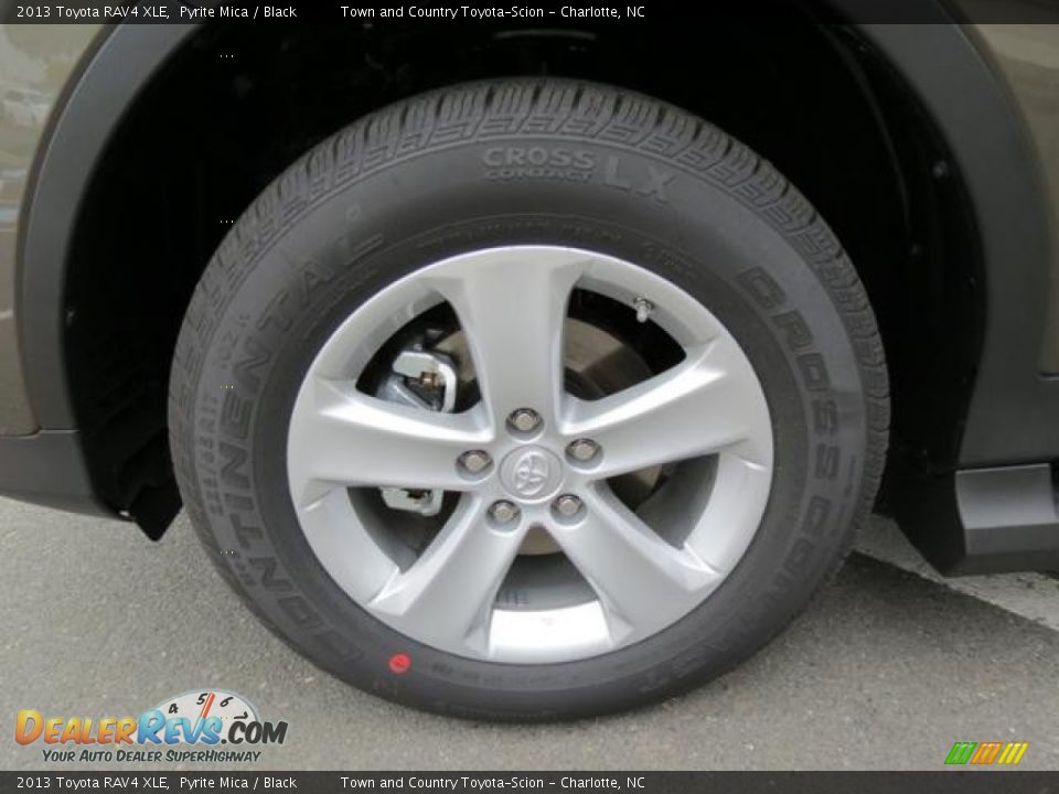 2013 Toyota RAV4 XLE Pyrite Mica / Black Photo #4