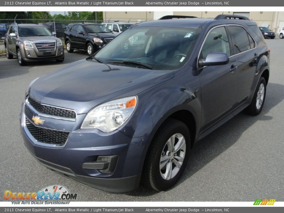 2013 Chevrolet Equinox LT Atlantis Blue Metallic / Light Titanium/Jet Black Photo #1
