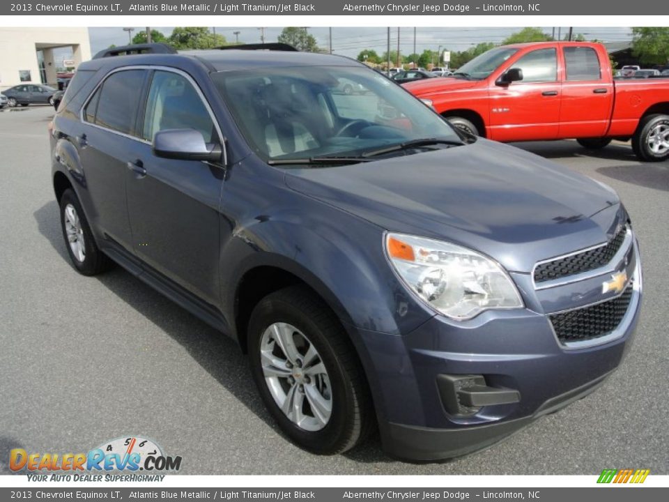 2013 Chevrolet Equinox LT Atlantis Blue Metallic / Light Titanium/Jet Black Photo #2