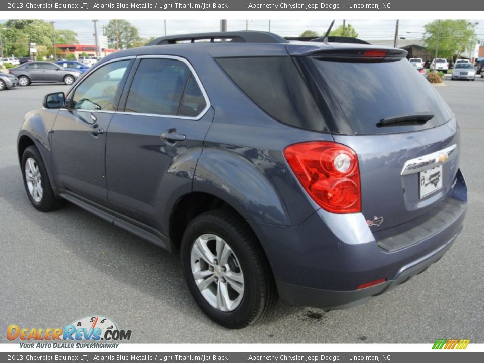 2013 Chevrolet Equinox LT Atlantis Blue Metallic / Light Titanium/Jet Black Photo #4