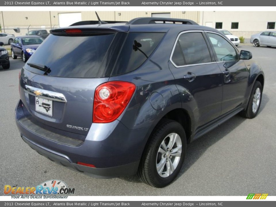 2013 Chevrolet Equinox LT Atlantis Blue Metallic / Light Titanium/Jet Black Photo #5