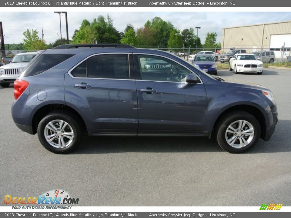2013 Chevrolet Equinox LT Atlantis Blue Metallic / Light Titanium/Jet Black Photo #6