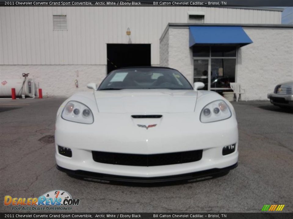 Arctic White 2011 Chevrolet Corvette Grand Sport Convertible Photo #2