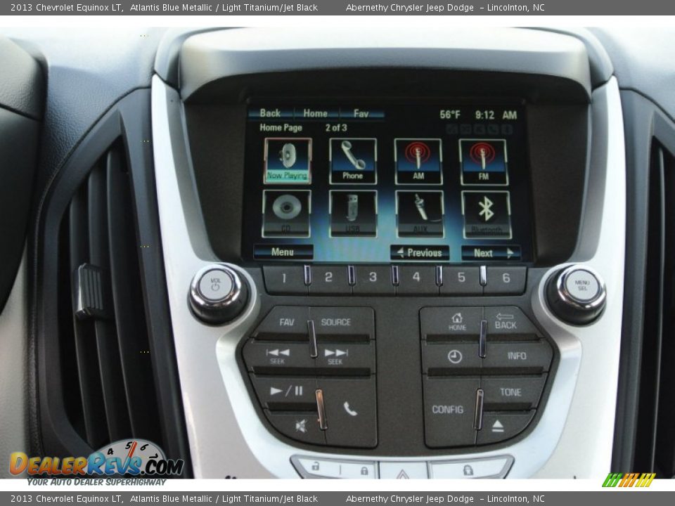 2013 Chevrolet Equinox LT Atlantis Blue Metallic / Light Titanium/Jet Black Photo #13