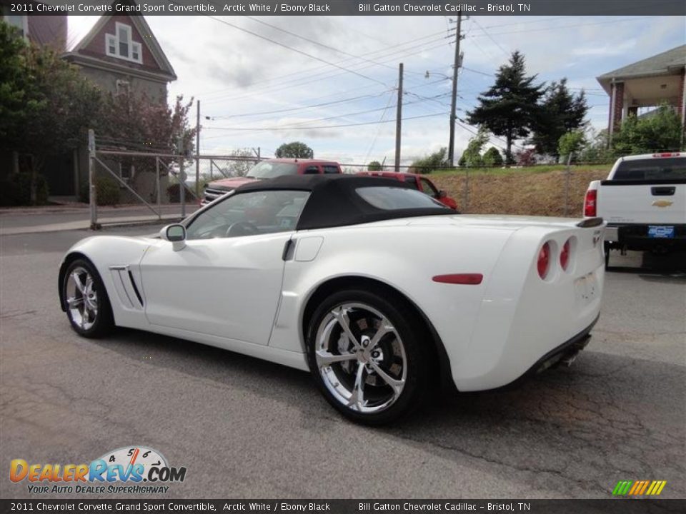 Arctic White 2011 Chevrolet Corvette Grand Sport Convertible Photo #5