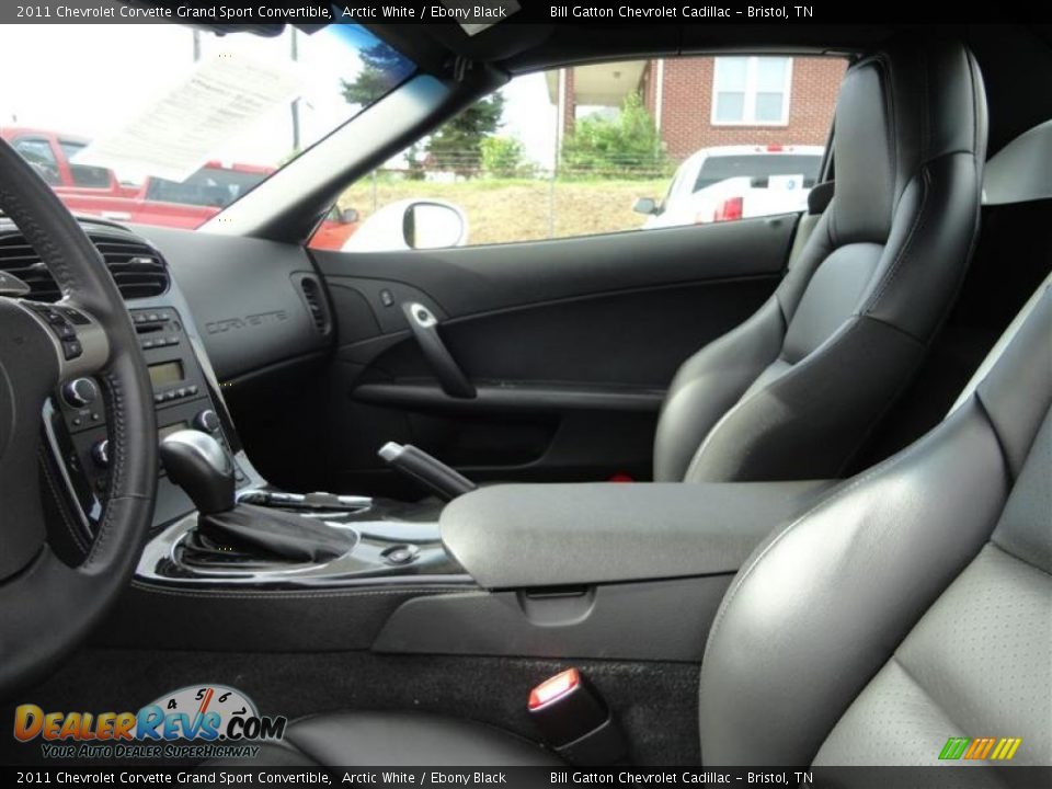 2011 Chevrolet Corvette Grand Sport Convertible Arctic White / Ebony Black Photo #8